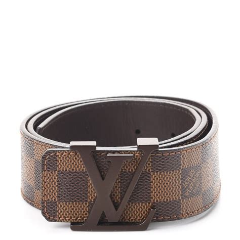 louis vuitton damier ebene belt.